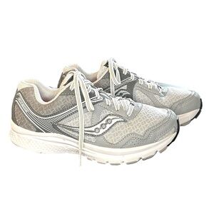 Saucony Running Shoes Women's Cohesion Gray/White Size-8